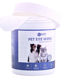 N4P: Pet eye wipes for Dogs & Cats N4P