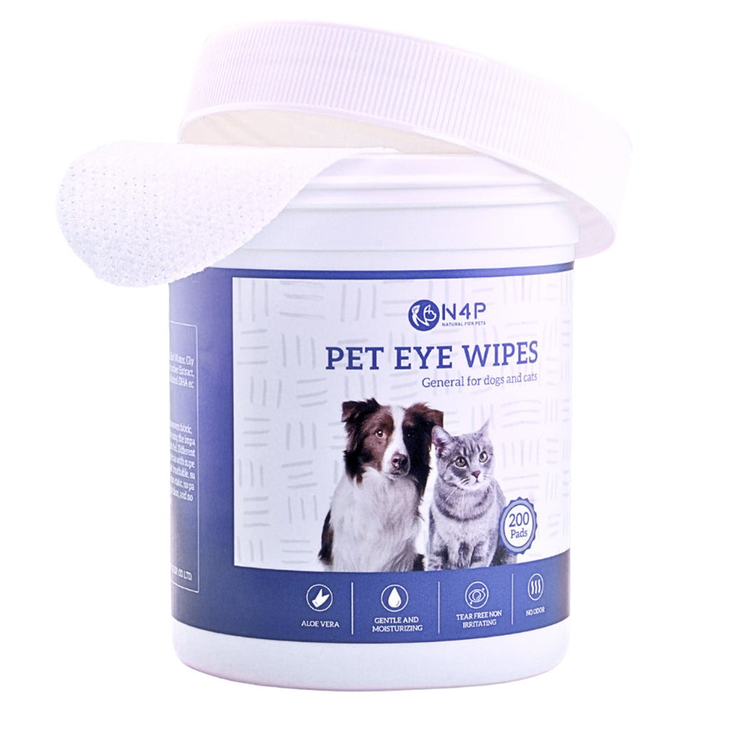 N4P: Pet eye wipes for Dogs & Cats N4P