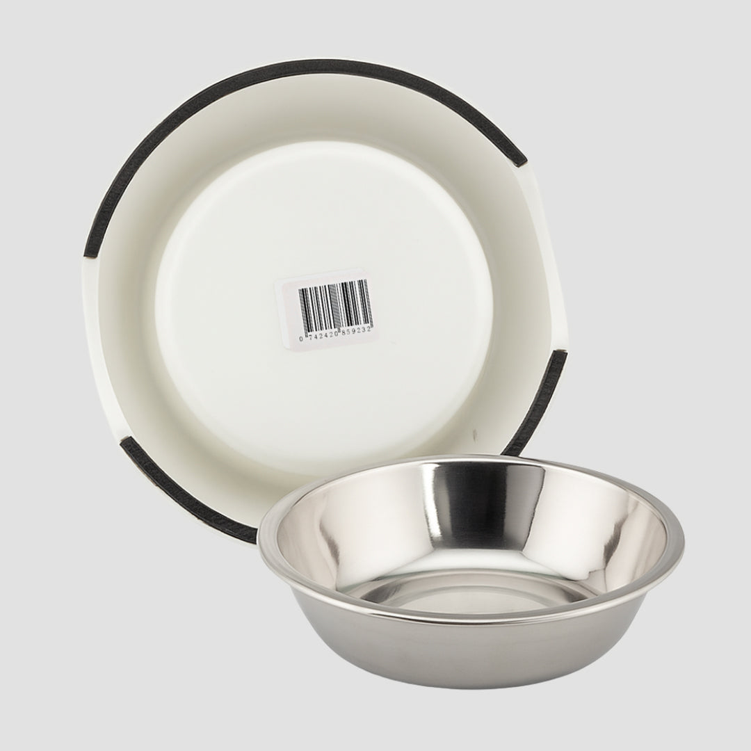 Furbeez Pet Accessories : Pet Water/Food Bowl Gray/Large Furbeez
