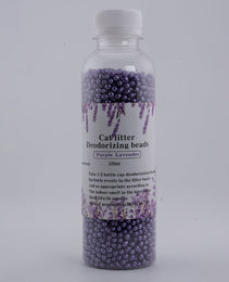 Furbeez Pet Accessories : Cat Litter Deodorizing Beads Purple Lavender Furbeez