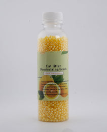 Furbeez Pet Accessories : Cat Litter Deodorizing Beads Yellow Lemon Flavor Furbeez