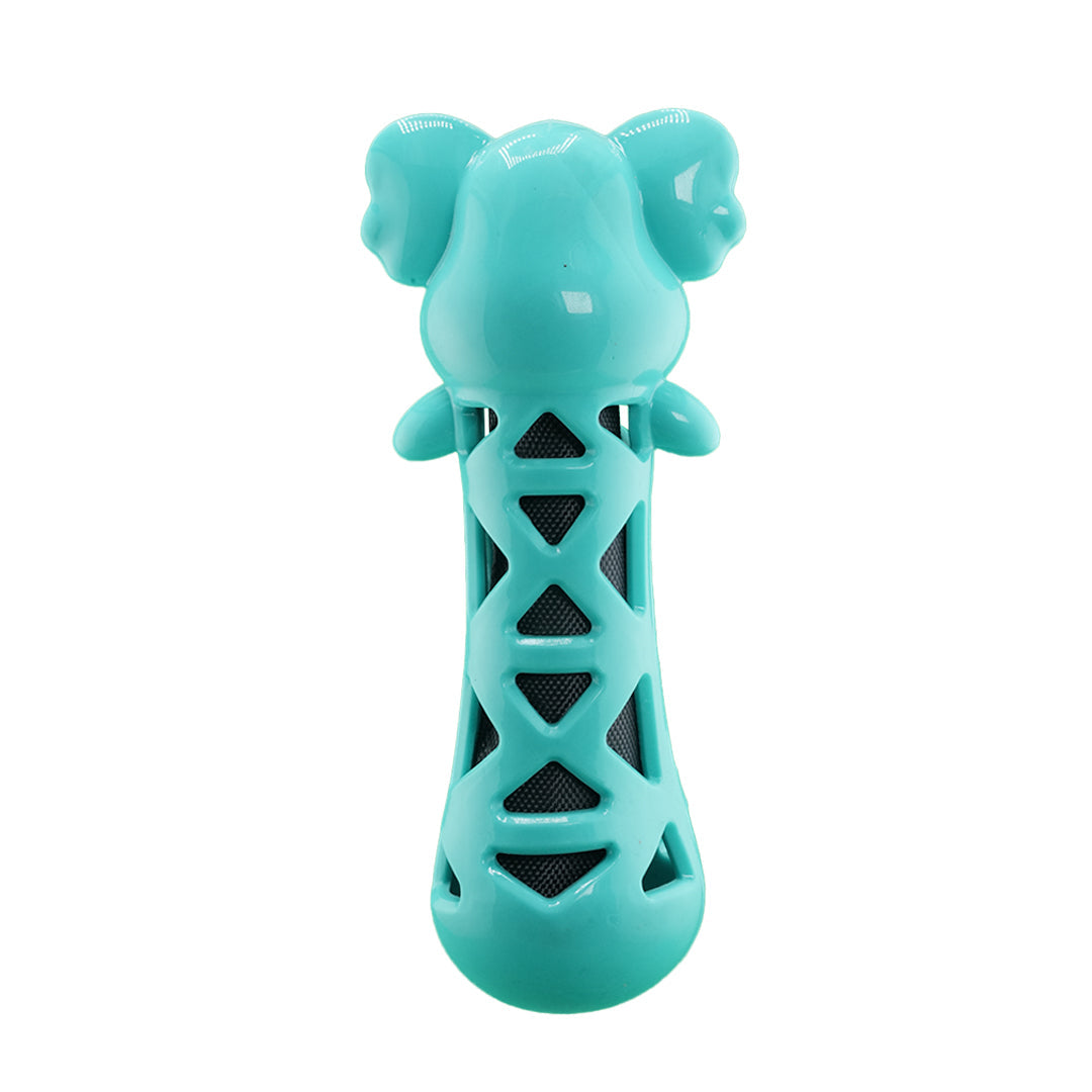 Furbeez Dog Toy : Green Elephant toy Furbeez