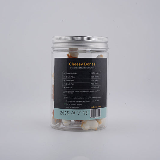 Furbeez Dog Treats : Cheezy Bones Furbeez