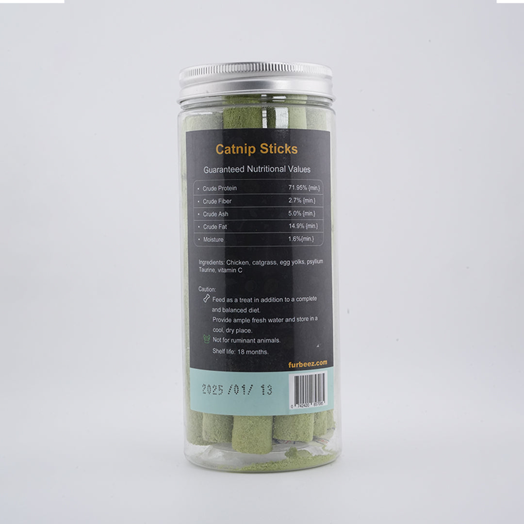 Furbeez Cat Treats : Catnip Sticks Furbeez