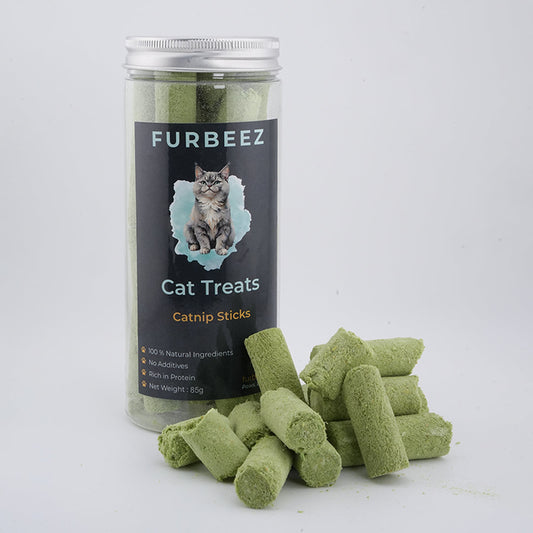 Furbeez Cat Treats : Catnip Sticks Furbeez