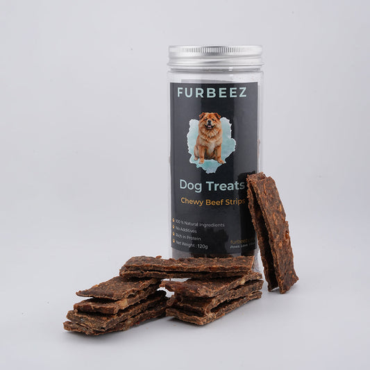 Furbeez Dog Treats : Chewy Beef Treats Furbeez