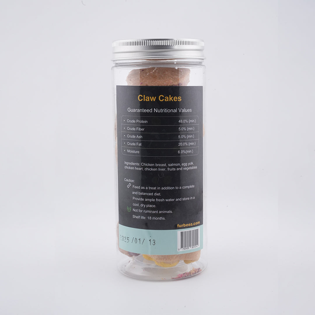 Furbeez Cat & Dog Treats : Claw Cakes Furbeez