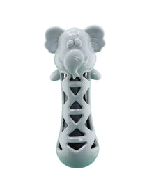 Furbeez Dog Toy : Gray Elephant toy Furbeez
