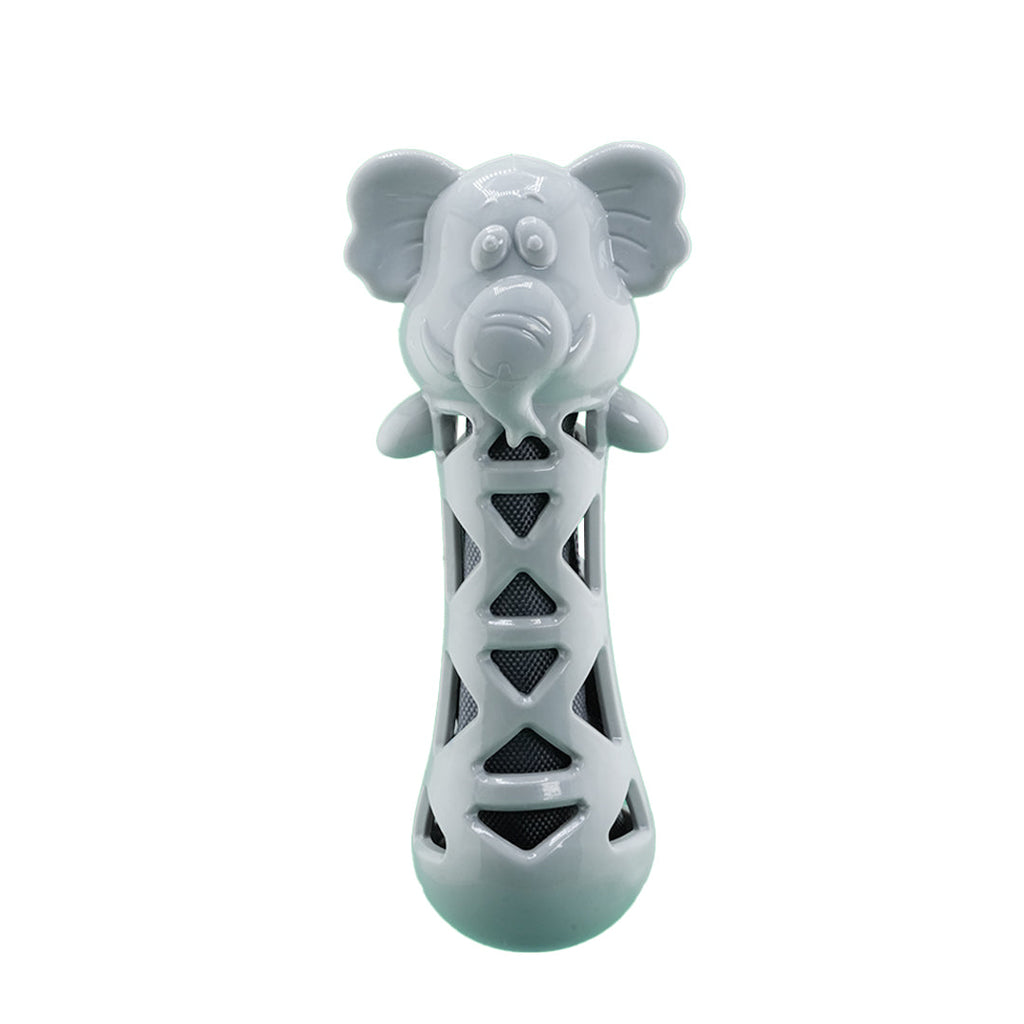 Furbeez Dog Toy : Gray Elephant toy Furbeez