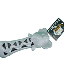 Furbeez Dog Toy : Gray Elephant toy Furbeez