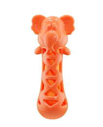 Furbeez Dog Toy : Orange Elephant toy Furbeez