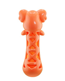 Furbeez Dog Toy : Orange Elephant toy Furbeez