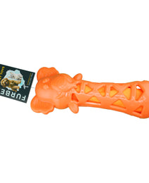 Furbeez Dog Toy : Orange Elephant toy Furbeez
