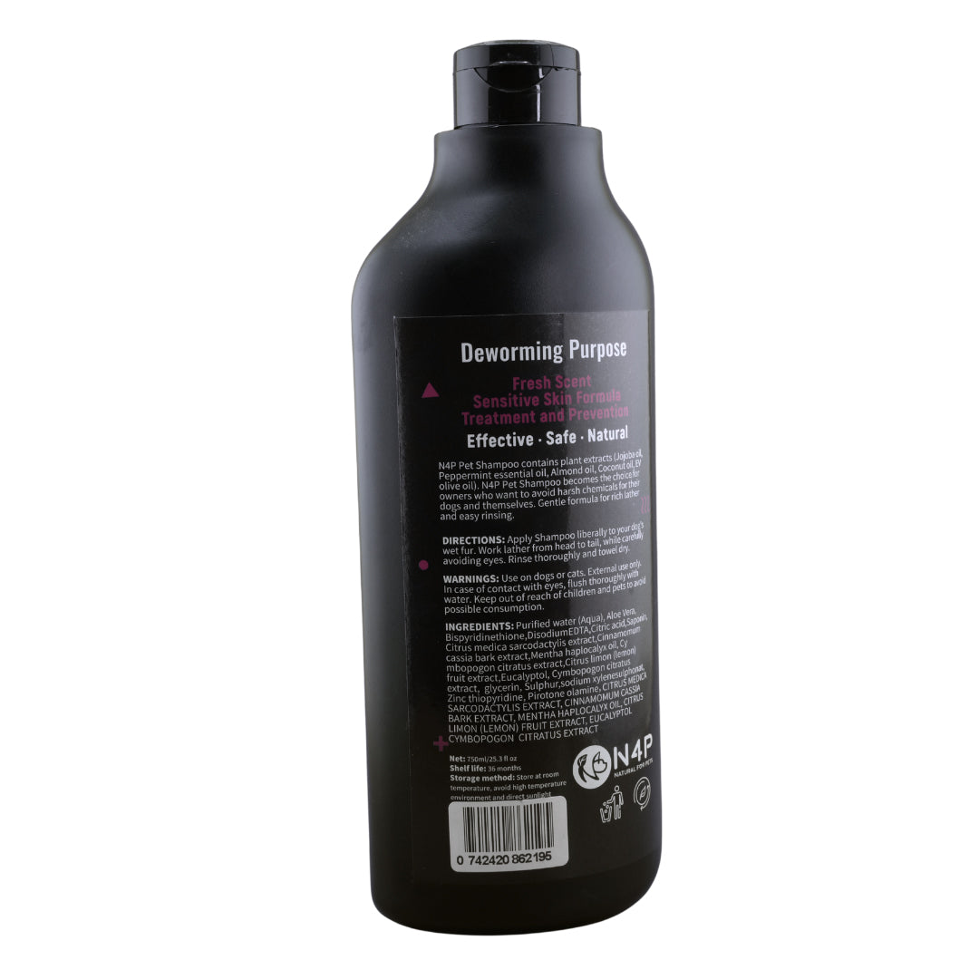 N4P Shampoo : Deworming Purpose