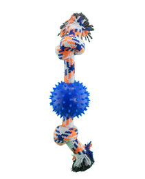 Furbeez Dog Toy : Blue Teeth rope toy