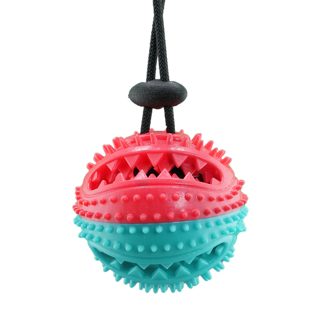 Furbeez Dog Toy : Red/Green snuffle interactive toy Furbeez