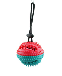 Furbeez Dog Toy : Red/Green snuffle interactive toy Furbeez