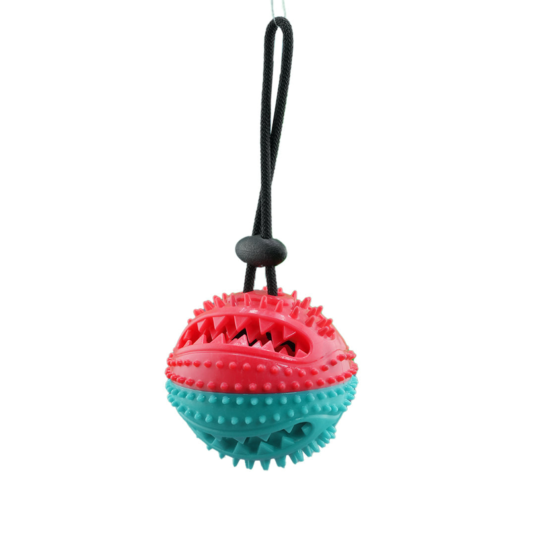 Furbeez Dog Toy : Red/Green snuffle interactive toy Furbeez