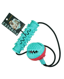 Furbeez Pet Accessories: Tug Of War Ball with Rope Furbeez