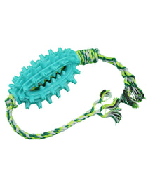 Furbeez Dog Toy : Green Cactus with rope Furbeez