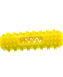 Furbeez Pet Toy : Dog Molar Stick Chew Toy Yellow Furbeez