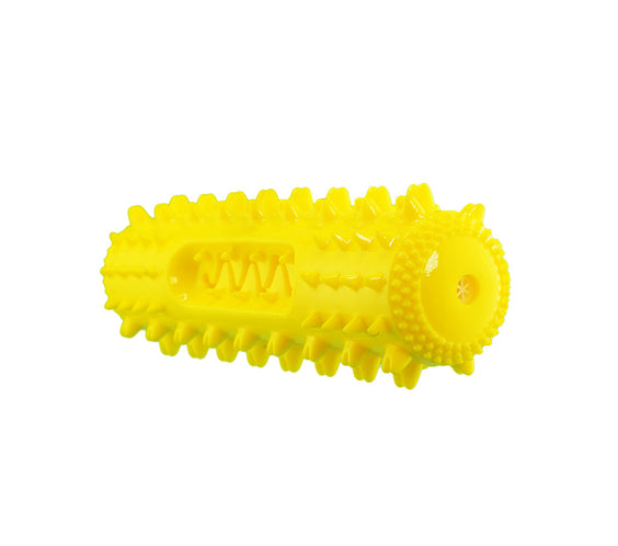 Furbeez Pet Toy : Dog Molar Stick Chew Toy Yellow Furbeez