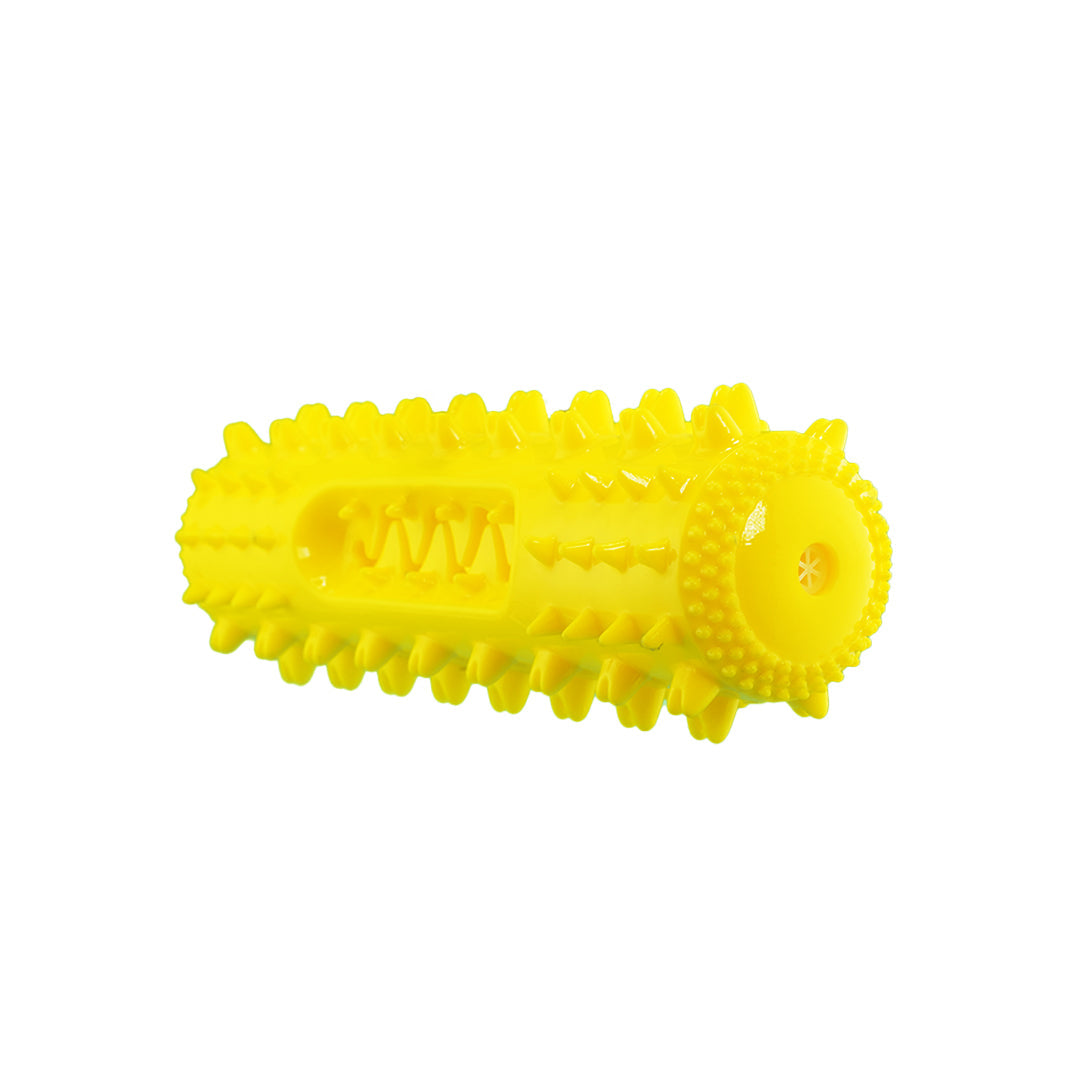 Furbeez Pet Toy : Dog Molar Stick Chew Toy Yellow Furbeez