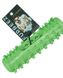 Furbeez Pet Toy : Dog Molar Stick Chew Toy Green Furbeez