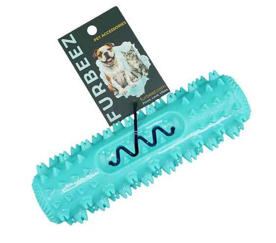 Furbeez Pet Toy : Dog Molar Stick Chew Toy Blue
