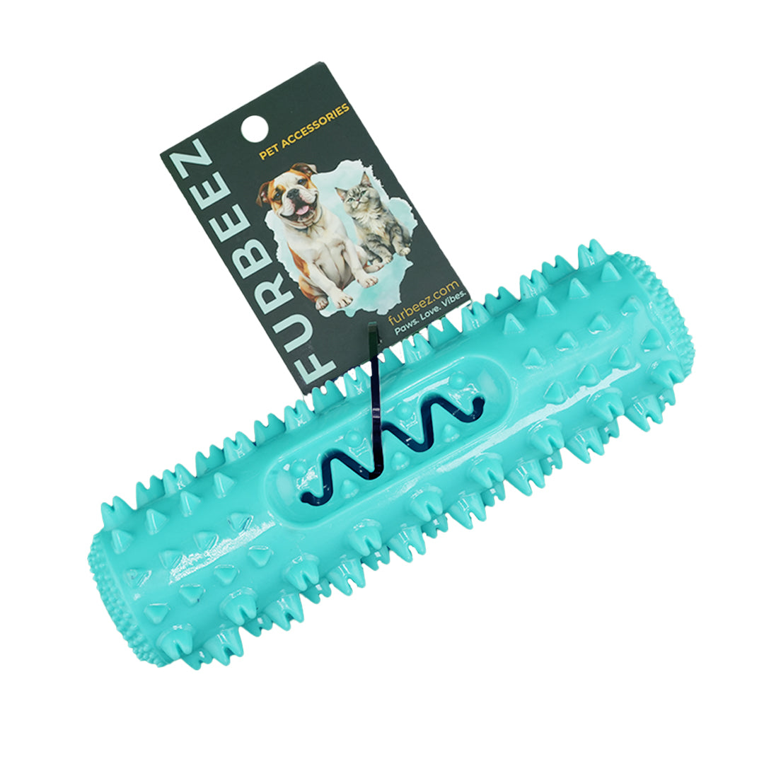 Furbeez Pet Toy : Dog Molar Stick Chew Toy Blue