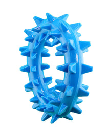 Furbeez Dog Toy : Blue Teeth cleaning ring Furbeez