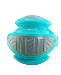 Furbeez Dog Toy : Green/Gray Ball Medium Furbeez