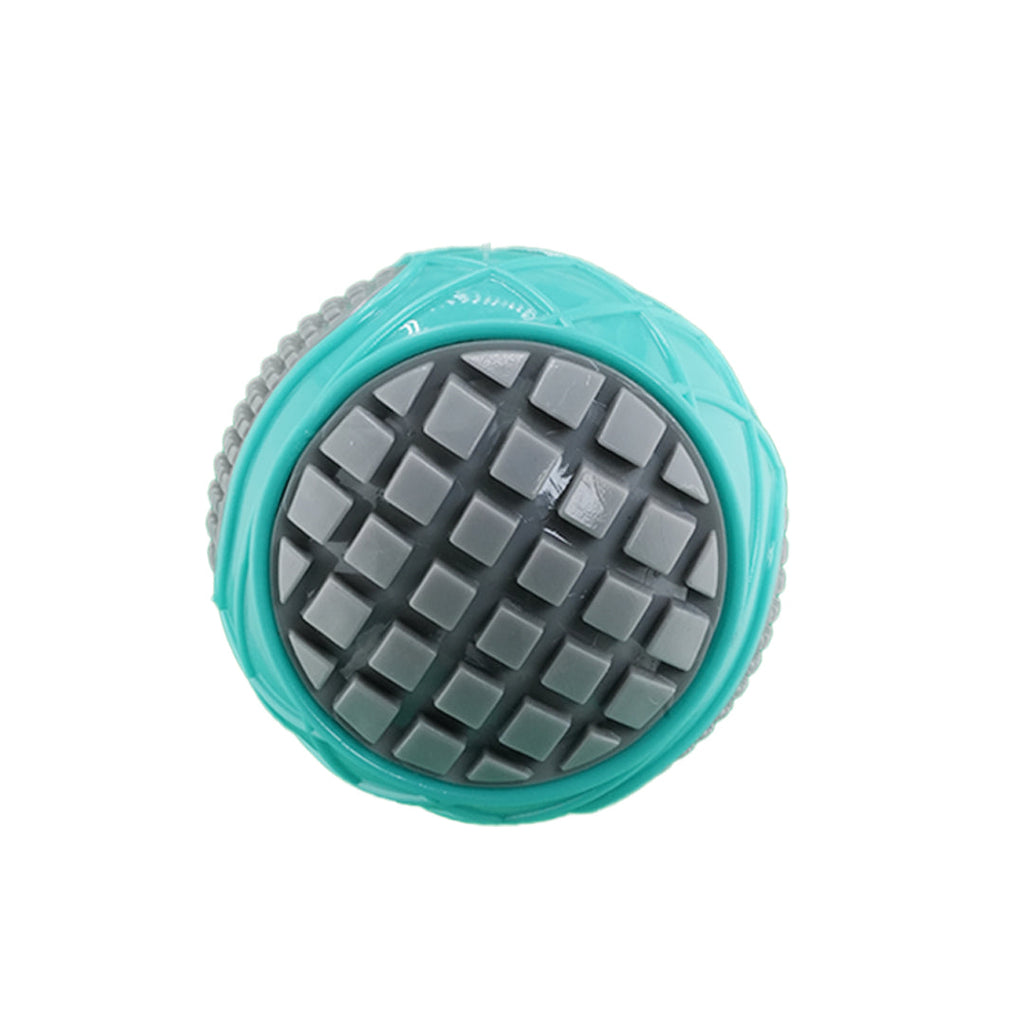 Furbeez Dog Toy : Green/Gray Squeaky tennisball Furbeez