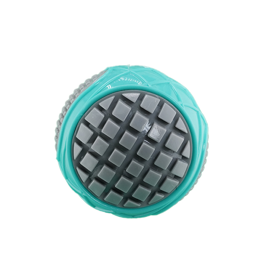 Furbeez Dog Toy : Green/Gray Squeaky tennisball Furbeez