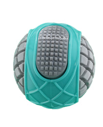 Furbeez Dog Toy : Green/Gray Squeaky tennisball Furbeez
