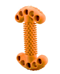 Furbeez Dog Toy : Orange Bone toy Furbeez