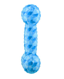 Furbeez Dog Toy : Blue Squeaky Bone toy Furbeez