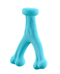 Furbeez Dog Toy : Green Y Bone toy Furbeez