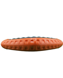Furbeez Dog Toy : Orange/ Blue Boomerang Furbeez