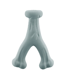 Furbeez Dog Toy : Gray Y Bone toy Furbeez