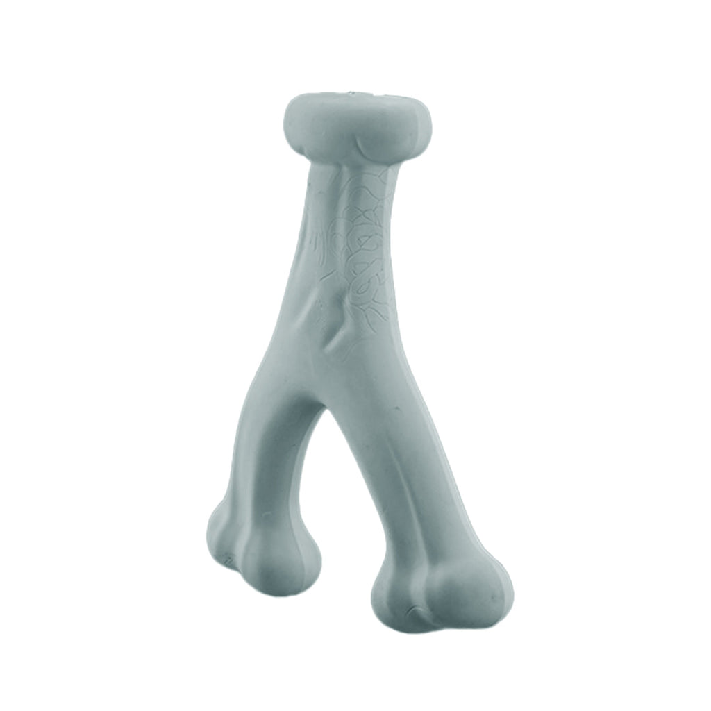 Furbeez Dog Toy : Gray Y Bone toy Furbeez