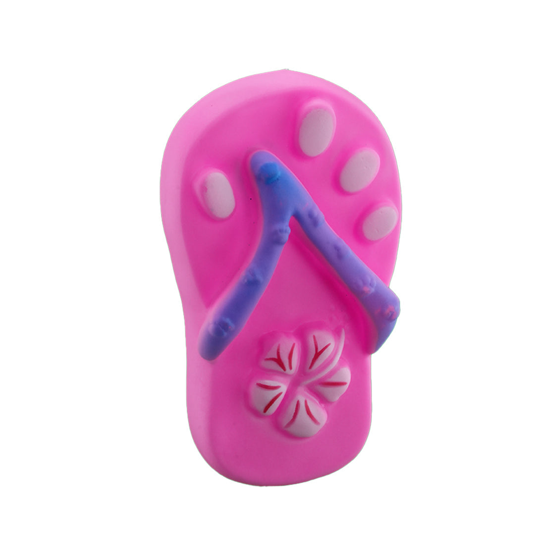 Furbeez Dog toy : pink Dog toy Slipper Furbeez