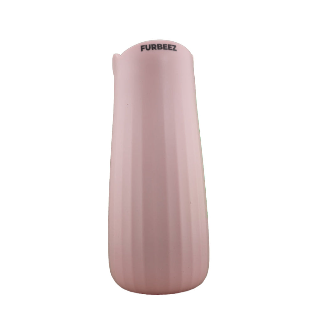 Furbeez Dog Toy : Pink Pet Travel Water Bottle Furbeez