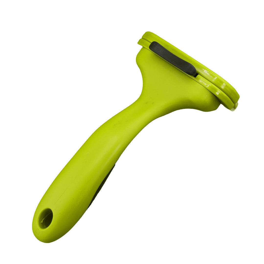 Furbeez Grooming Accessories: Undercoat Deshedding tool Green/Black Large Furbeez