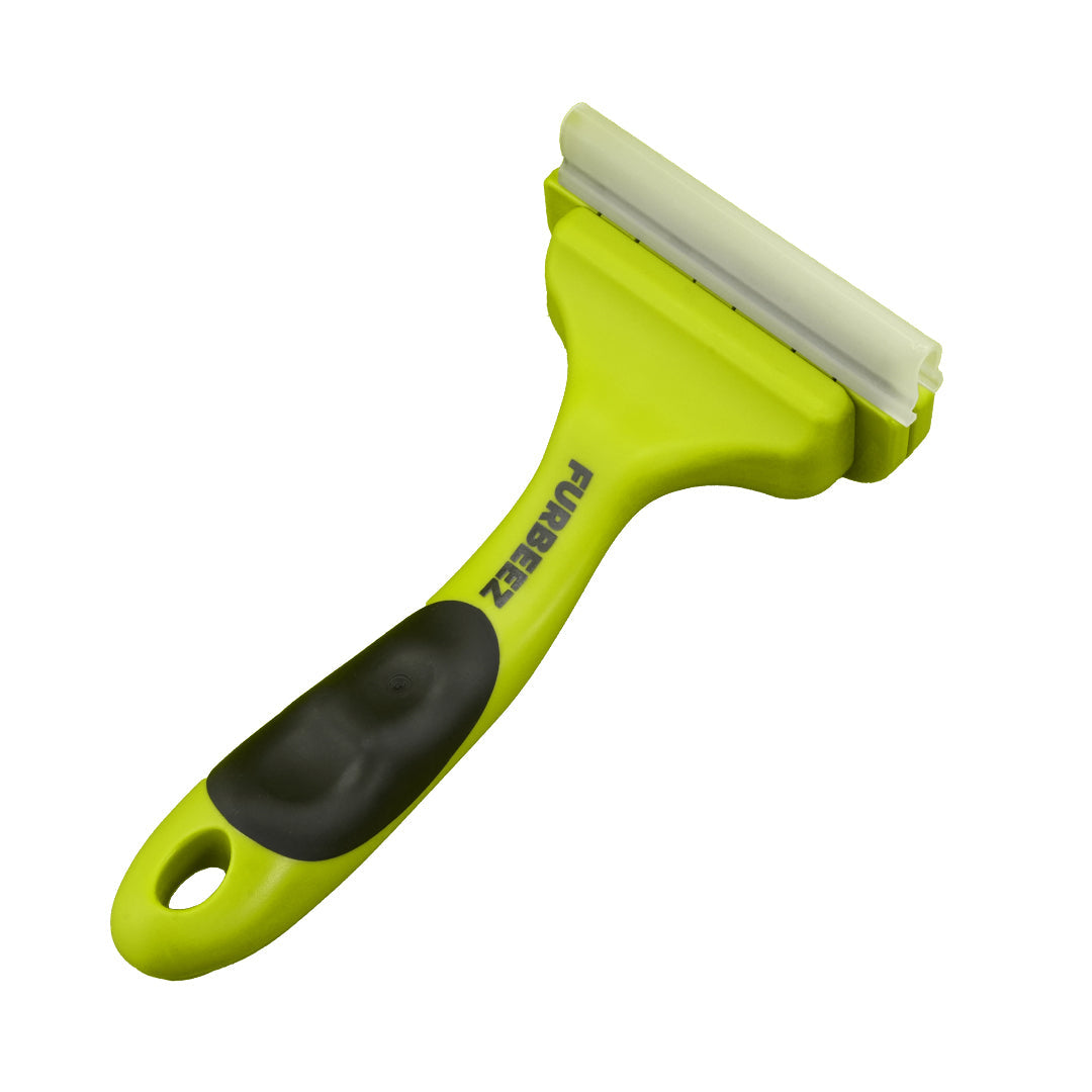 Furbeez Grooming Accessories: Undercoat Deshedding tool Green/Black Large Furbeez