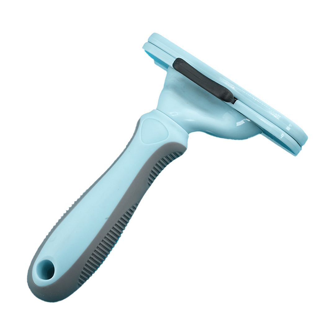 Furbeez Grooming Accessories: Undercoat Deshedding Tool Blue/gray Large Furbeez