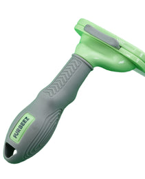 Furbeez Grooming Accessories: Undercoat Deshedding tool Gray/Green medium Furbeez
