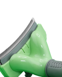 Furbeez Grooming Accessories: Undercoat Deshedding tool Gray/Green medium Furbeez