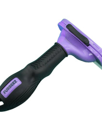 Furbeez Grooming Accessories: Undercoat Deshedding tool Purple/Black medium Furbeez