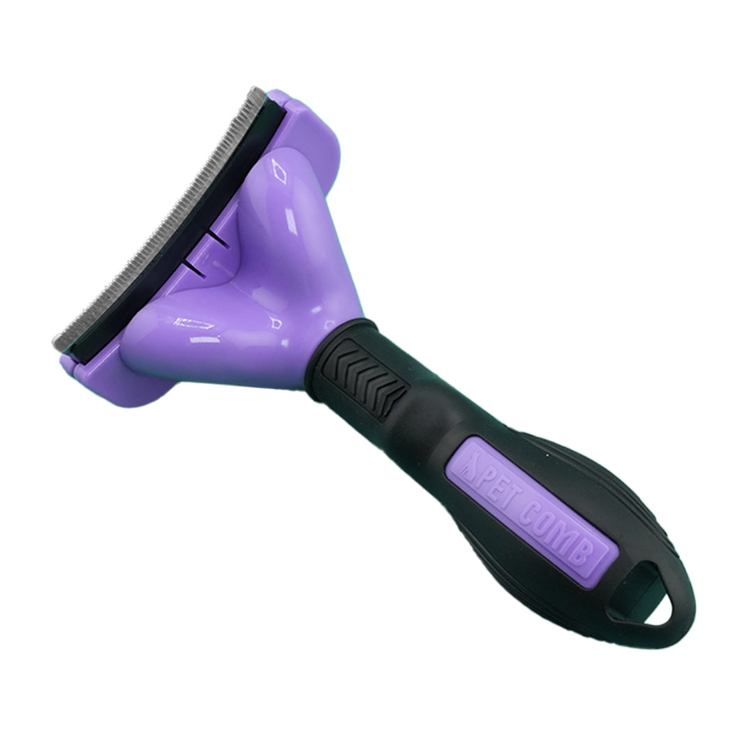 Furbeez Grooming Accessories: Undercoat Deshedding tool Purple/Black medium Furbeez